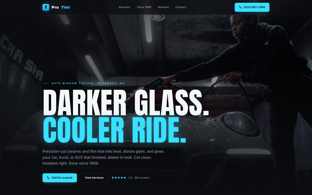 The website we built